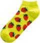 Preview: 6 Paar TippTexx 24 Damen Sneakersocken Bunte Früchte